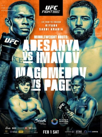 UFC Fight Night 250 Adesanya vs Imavov