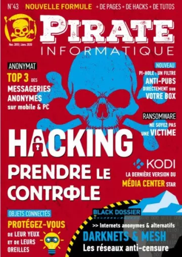 Pirate Informatique - Novembre 2019 - Janvier 2020