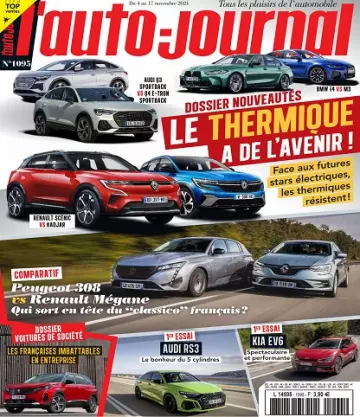 L’Auto-Journal N°1095 Du 4 au 17 Novembre 2021