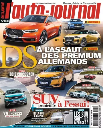 L’Auto-Journal N°1030 Du 28 Mars au 10 Avril 2019