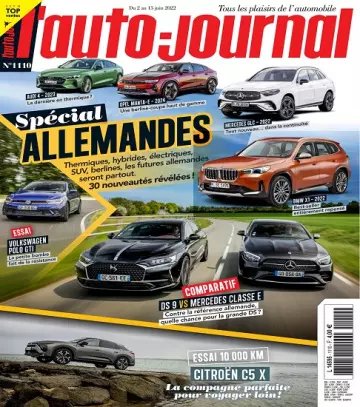 L’Auto-Journal N°1110 Du 2 au 15 Juin 2022