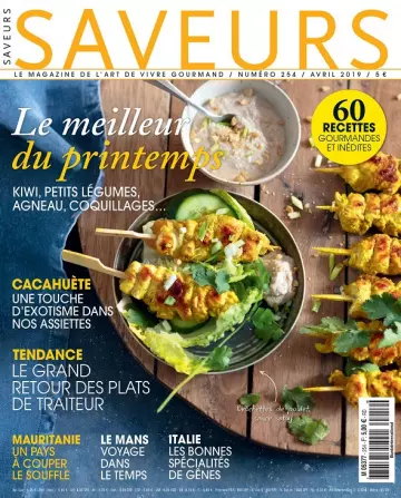 Saveurs N°254 – Avril 2019