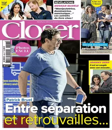 Closer N°903 Du 30 Septembre 2022