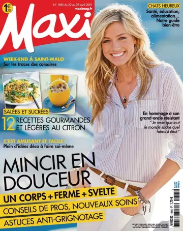 Maxi N°1695 Du 22 au 28 Avril 2019