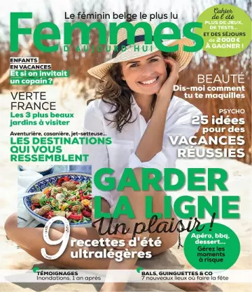 Femmes D’Aujourd’hui N°27 Du 7 au 13 Juillet 2022