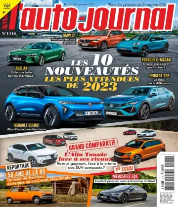 L’Auto-Journal N°1116 Du 8 au 21 Septembre 2022