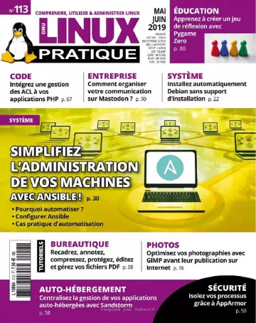 Linux Pratique N°113 – Mai-Juin 2019