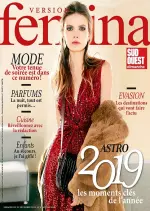 Version Femina N°874 Du 31 Décembre 2018 au 6 Janvier 2019