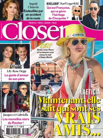 Closer N°716 Du 1er au 7 Mars 2019