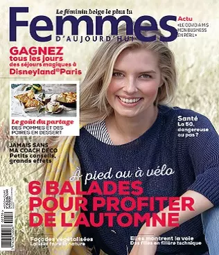 Femmes D’Aujourd’hui N°39 Du 24 Septembre 2020