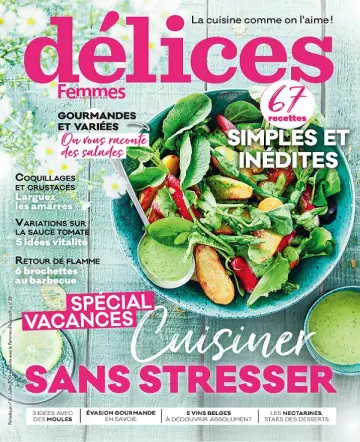 Délices de Femmes d’Aujourd’hui N°28 – Juillet 2019