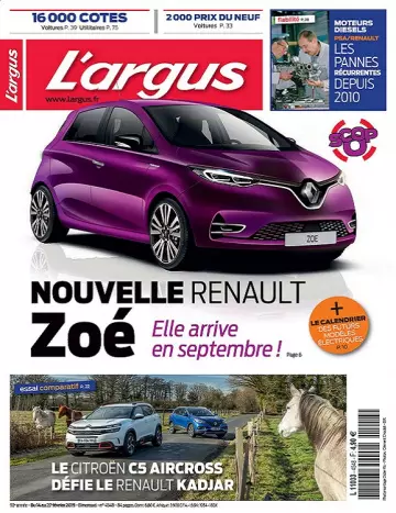 L’Argus N°4548 Du 14 au 27 Février 2019