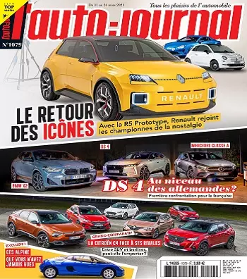 L’Auto-Journal N°1079 Du 11 au 24 Mars 2021