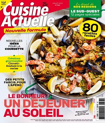 Cuisine Actuelle N°366 – Juillet 2021