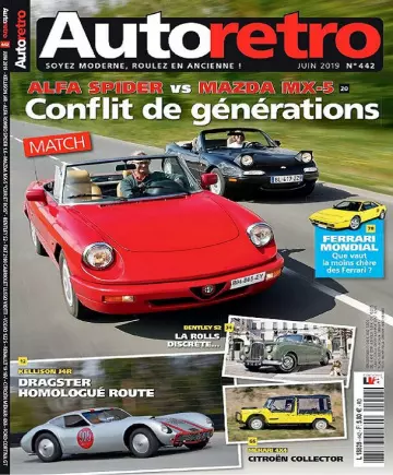 Autoretro N°442 – Juin 2019