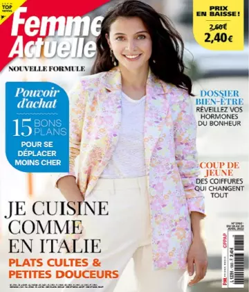 Femme Actuelle N°1960 Du 18 au 24 Avril 2022