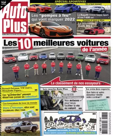 Auto Plus N°1739 Du 31 Décembre 2021