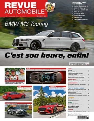 Revue Automobile N°37 Du 14 au 20 Septembre 2023