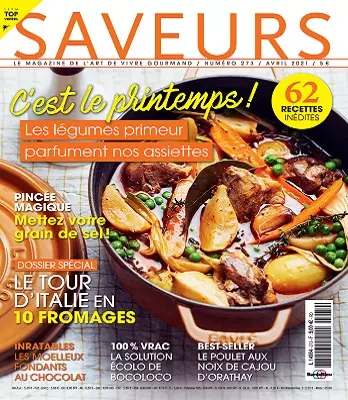 Saveurs N°273 – Avril 2021