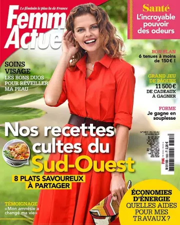 Femme Actuelle N°1803 Du 15 au 21 Avril 2019