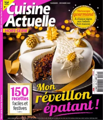 Cuisine Actuelle Hors Série N°167 – Novembre-Décembre 2022