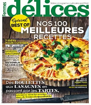 Délices De Femmes d’Aujourd’hui N°11 – Octobre 2020