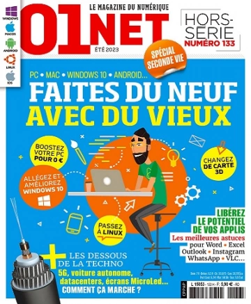 01Net Hors Série N°133 – Été 2023