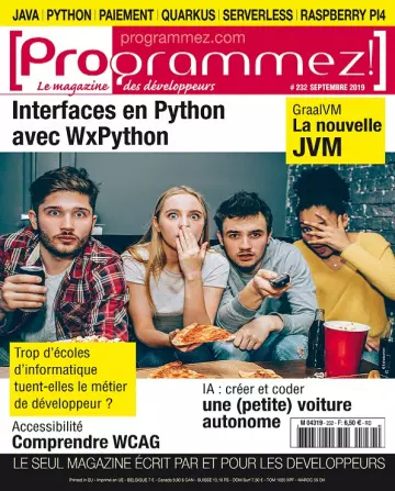 Programmez N°232 – Septembre 2019