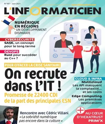 L’Informaticien N°197 – Juin 2021