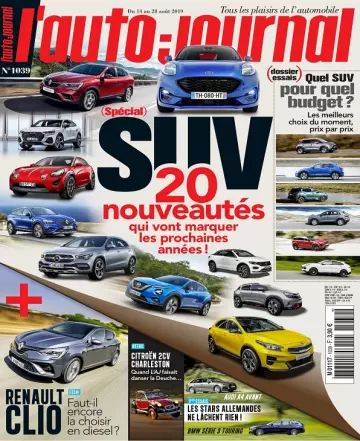 L’Auto-Journal N°1039 Du 14 Août 2019