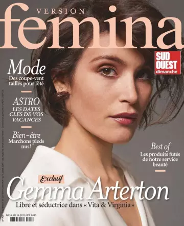 Version Femina N°901 Du 8 au 14 Juillet 2019