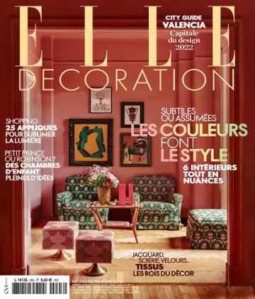 Elle Décoration N°293 – Novembre 2021