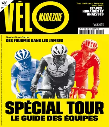 Vélo Magazine N°608 – Juillet 2022