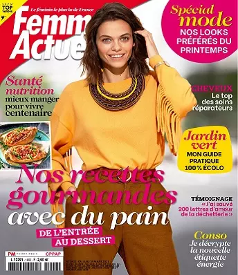 Femme Actuelle N°1902 Du 8 au 14 Mars 2021