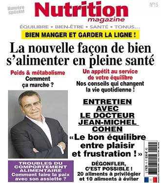 Nutrition Magazine N°15 – Décembre 2020-Février 2021