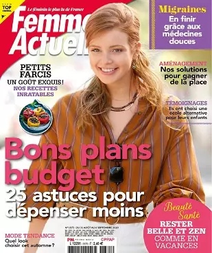 Femme Actuelle N°1875 Du 31 Août 2020