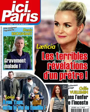 Ici Paris N°3846 Du 20 au 26 Mars 2019