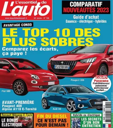 L’Essentiel De L’Auto N°135 – Janvier-Mars 2023