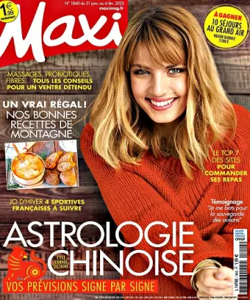 Maxi N°1840 Du 31 Janvier 2022