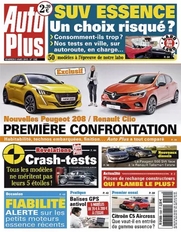 Auto Plus N°1592 Du 8 au 14 Mars 2019