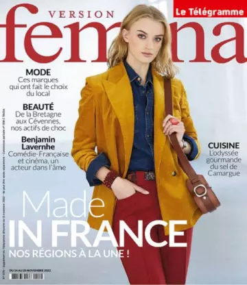 Version Femina N°1076 Du 14 au 20 Novembre 2022