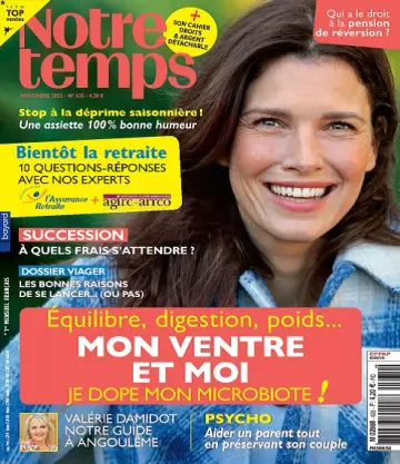 Notre Temps N°635 – Novembre 2022