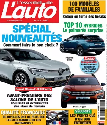 L’Essentiel De L’Auto N°130 – Octobre-Décembre 2021