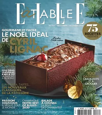 Elle à Table N°133 – Novembre-Décembre 2020