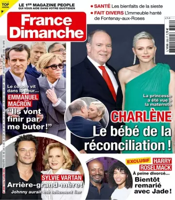 France Dimanche N°3958 Du 8 au 14 Juillet 2022