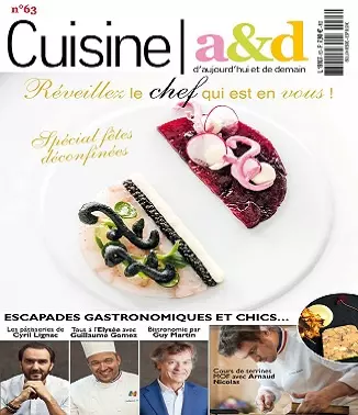 Cuisine A&D N°63 – Décembre 2020-Janvier 2021