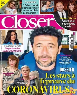 Closer N°774 Du 10 au 16 Avril 2020