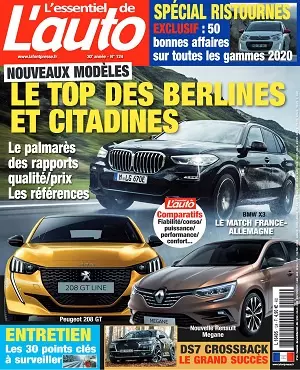 L’Essentiel De L’Auto N°124 – Mars-Mai 2020