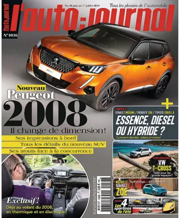 L’Auto-Journal N°1036 Du 20 Juin au 17 Juillet 2019