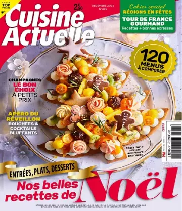 Cuisine Actuelle N°371 – Décembre 2021